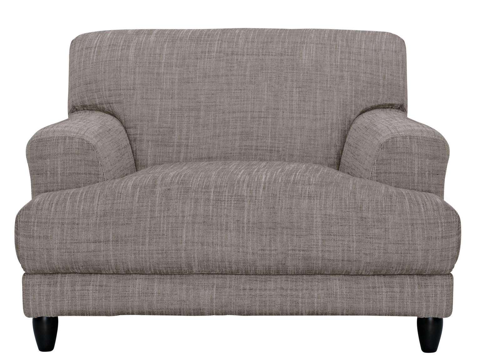 Habitat Askem Velvet Cuddle Chair - Navy Blue