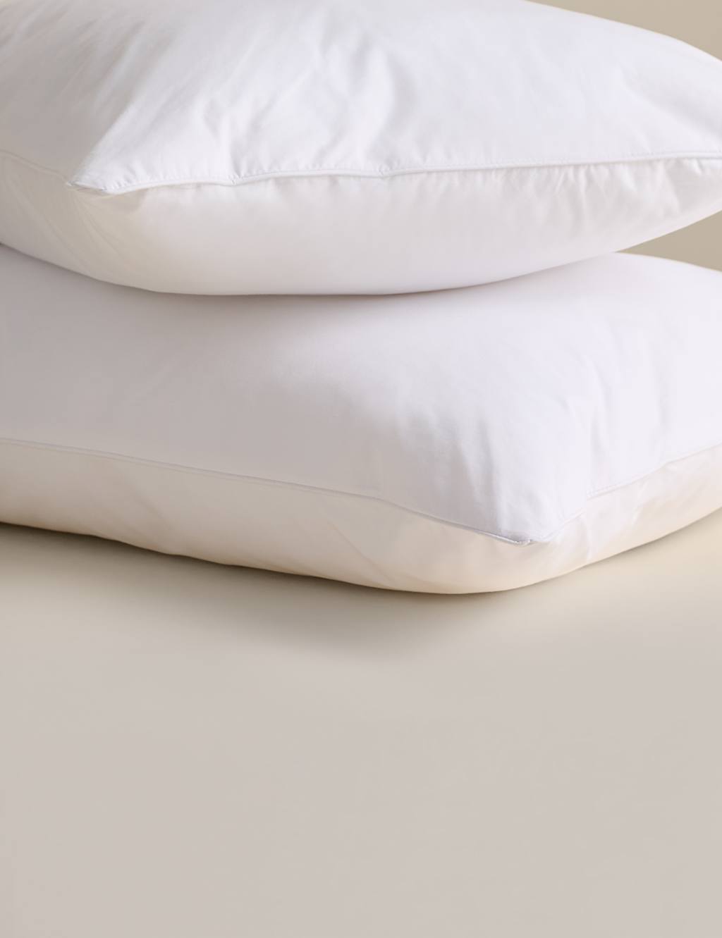 M&S 2 Pack Medium Pillows White
