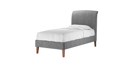 Thea Single Bed in Earl Grey Smart Velvet - sofa.com