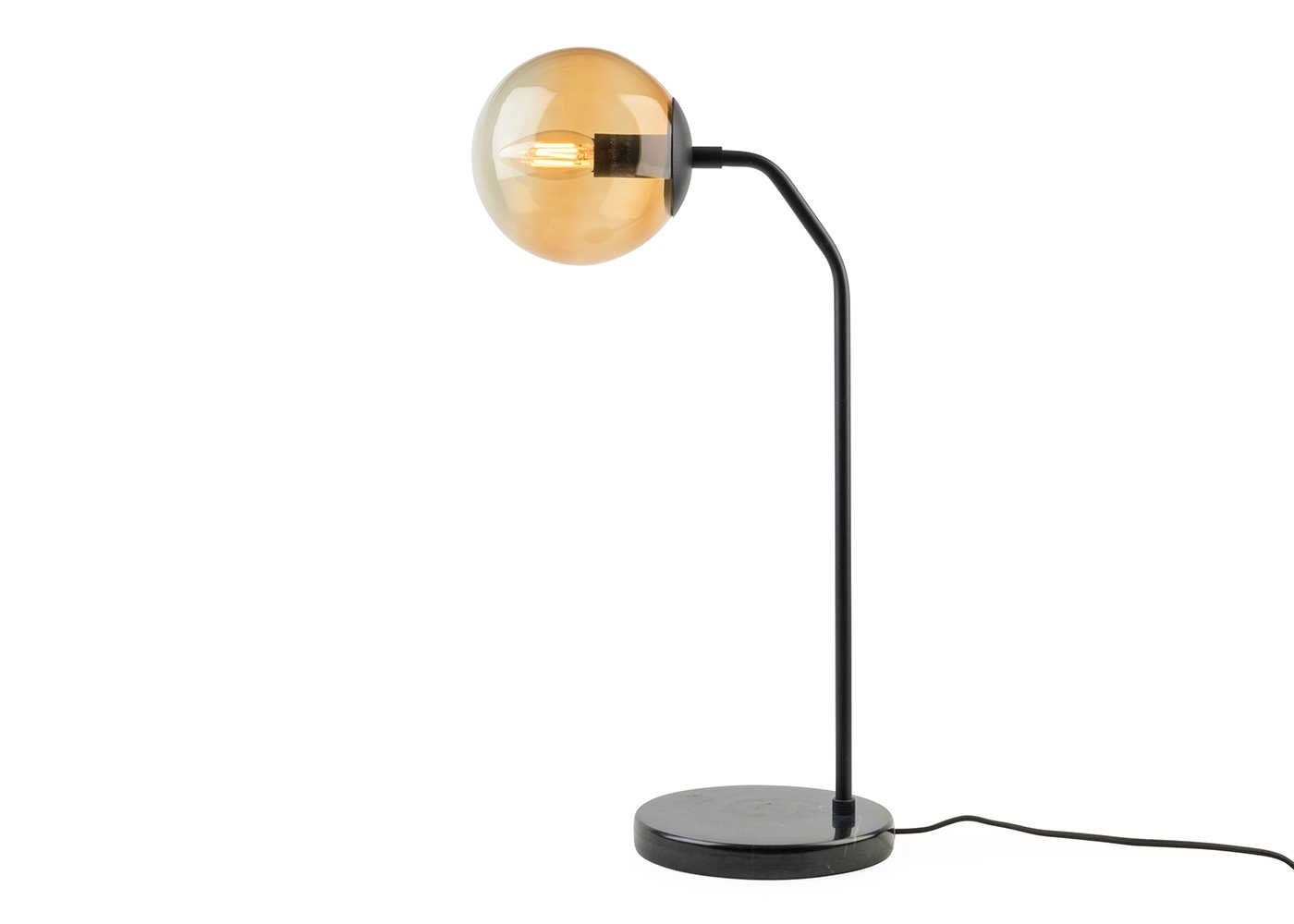 Heal's Joule Table Lamp Tall Smoke Black