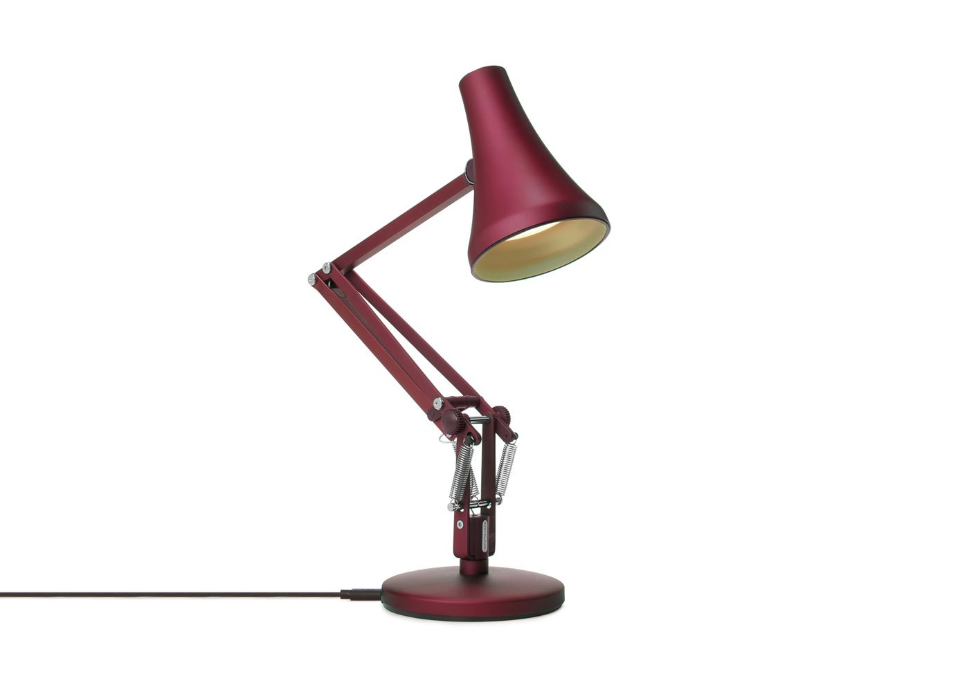 Anglepoise 90 Mini Mini Desk Lamp Berry Red & Red