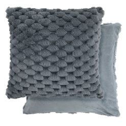 New Edge Blinds Leah Collection Deluxe Cushion Cover in Grey