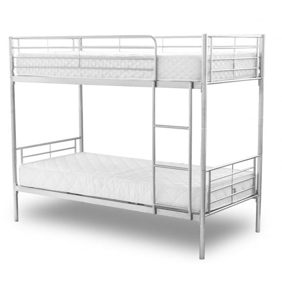 Chicago Metal Bunk Bed In Silver
