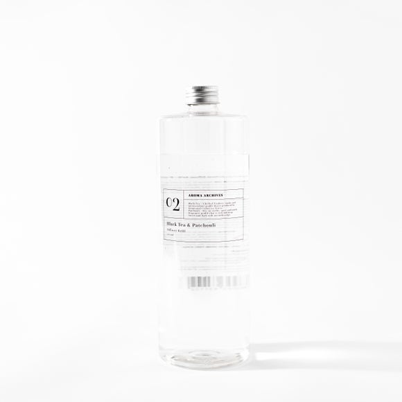 Aroma Archives No.2 Black Tea & Patchouli Diffuser Refill
