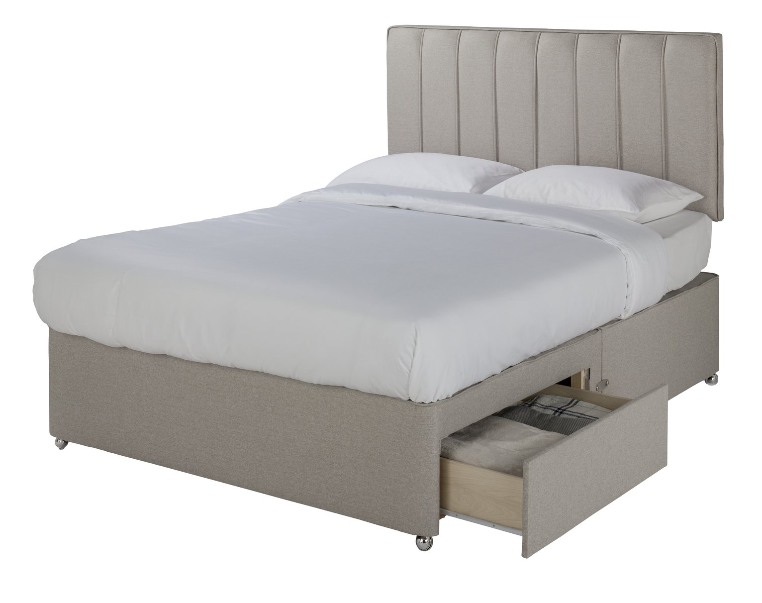 Sleepeezee Gel 1000 2 Drawer Double Divan Set