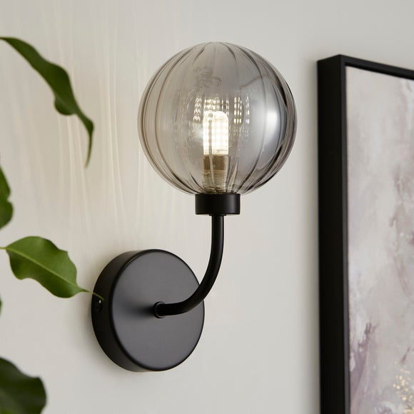 Luxe Ribbed LED Wall Light