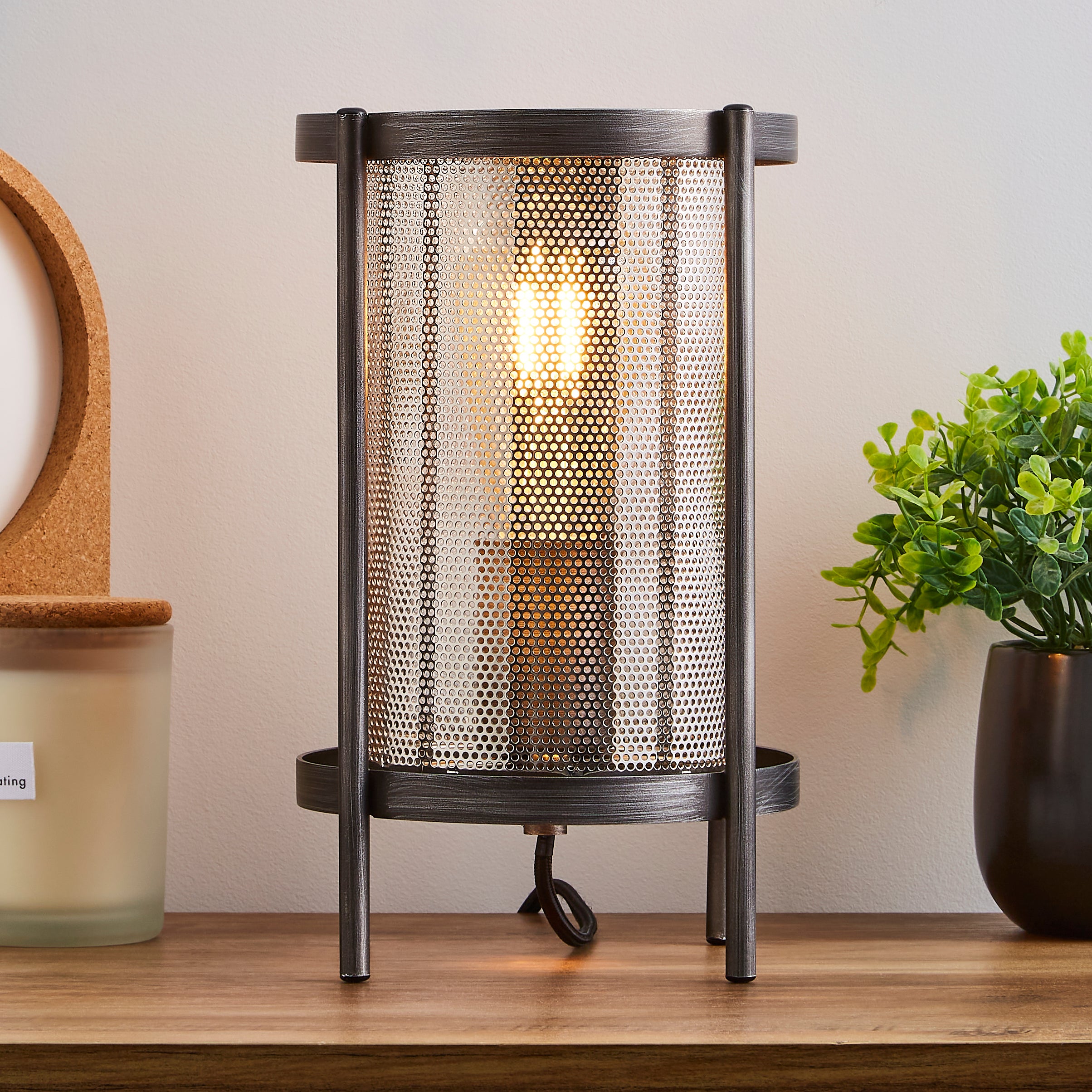 Stefan Table Lamp Grey