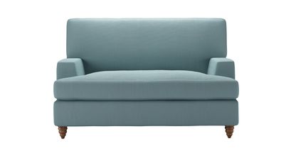 Isla Loveseat Sofabed in Lagoon Brushed Linen Cotton - sofa.com
