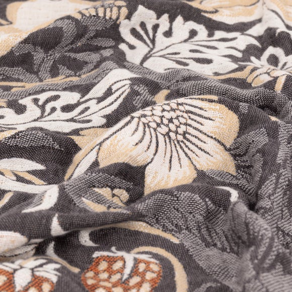 Morris & Co. Strawberry Thief Throw Blanket 130cm x 170cm 2