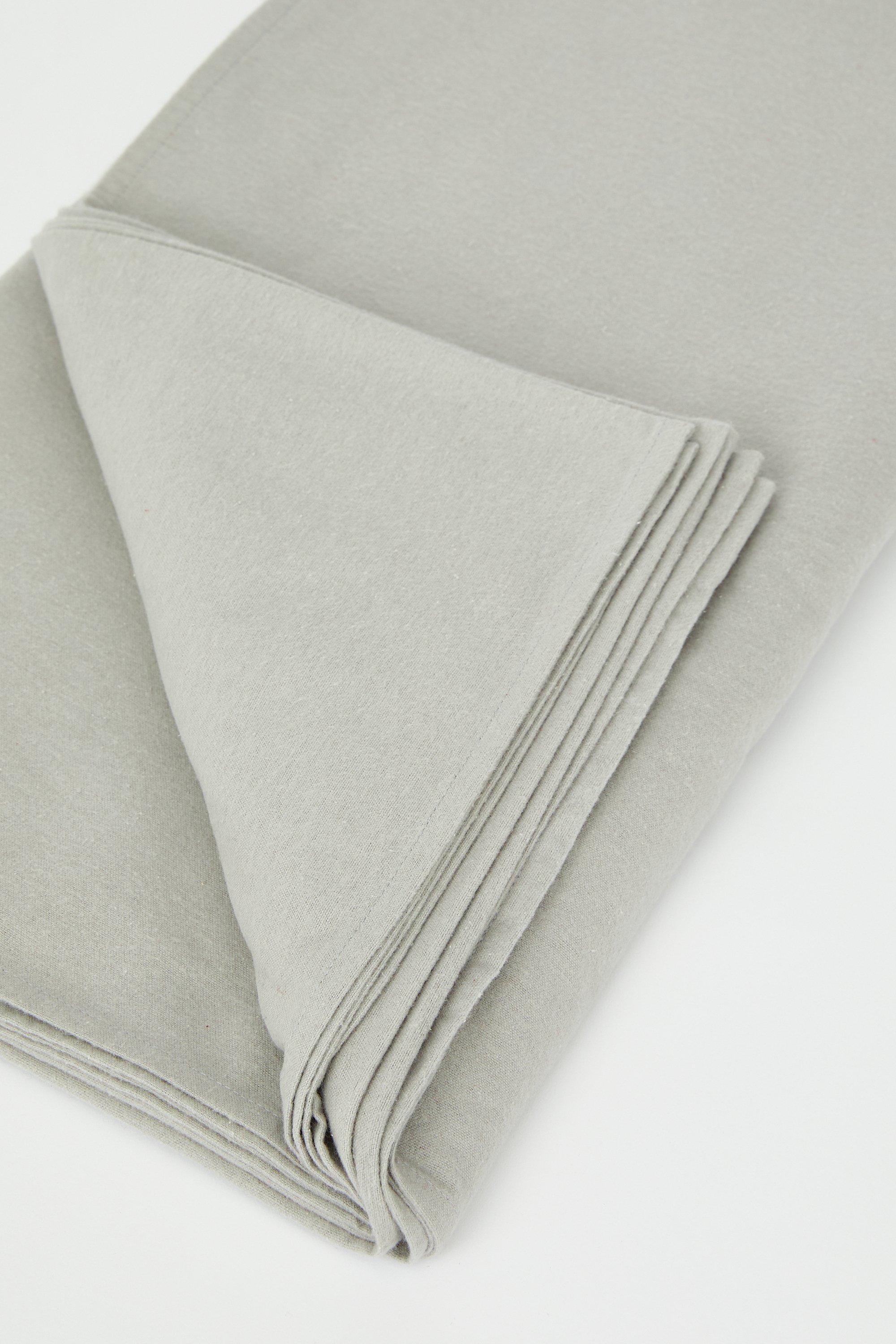 Brushed Cotton Single Flat Sheet