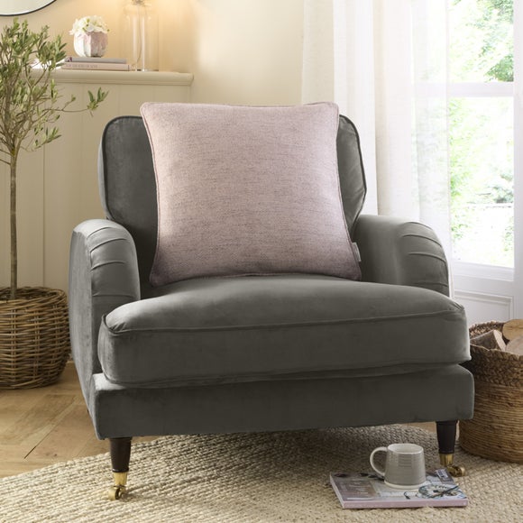 Churchgate Swithland Herringbone Square Cushion Cover