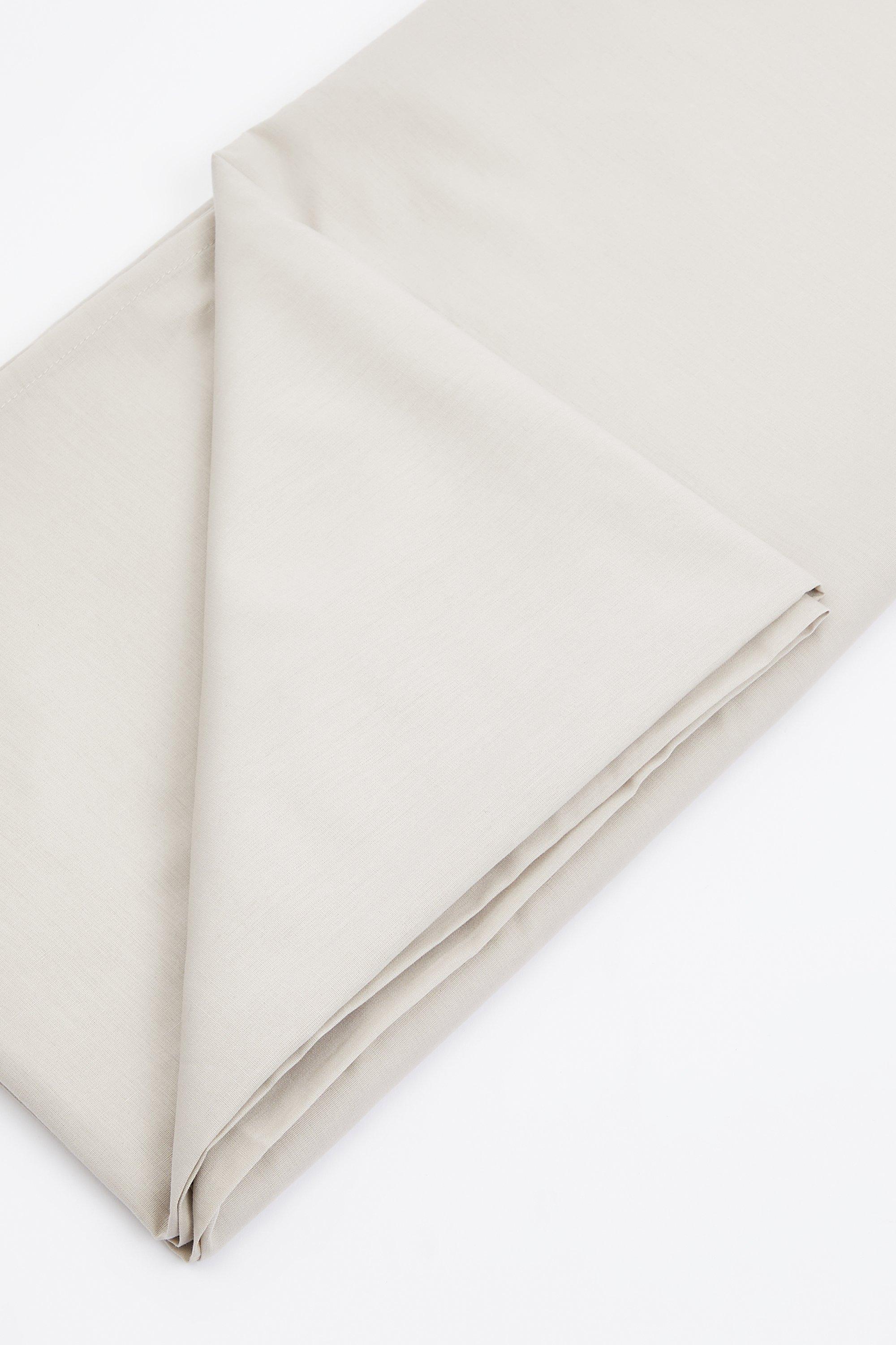 Cotton Rich King Flat Sheet