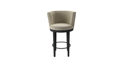Margaux Bar Stool in Alpaca Textured Boucle - sofa.com