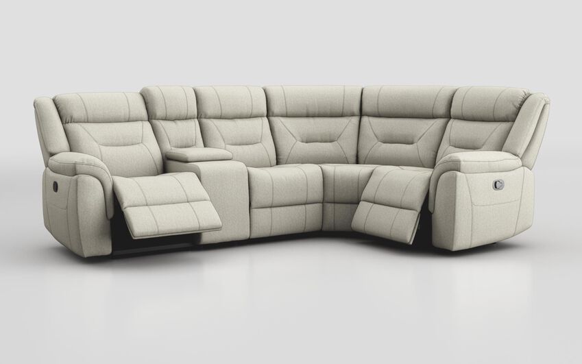 Ainsdale 2 Corner 1 Manual Sofa with Console