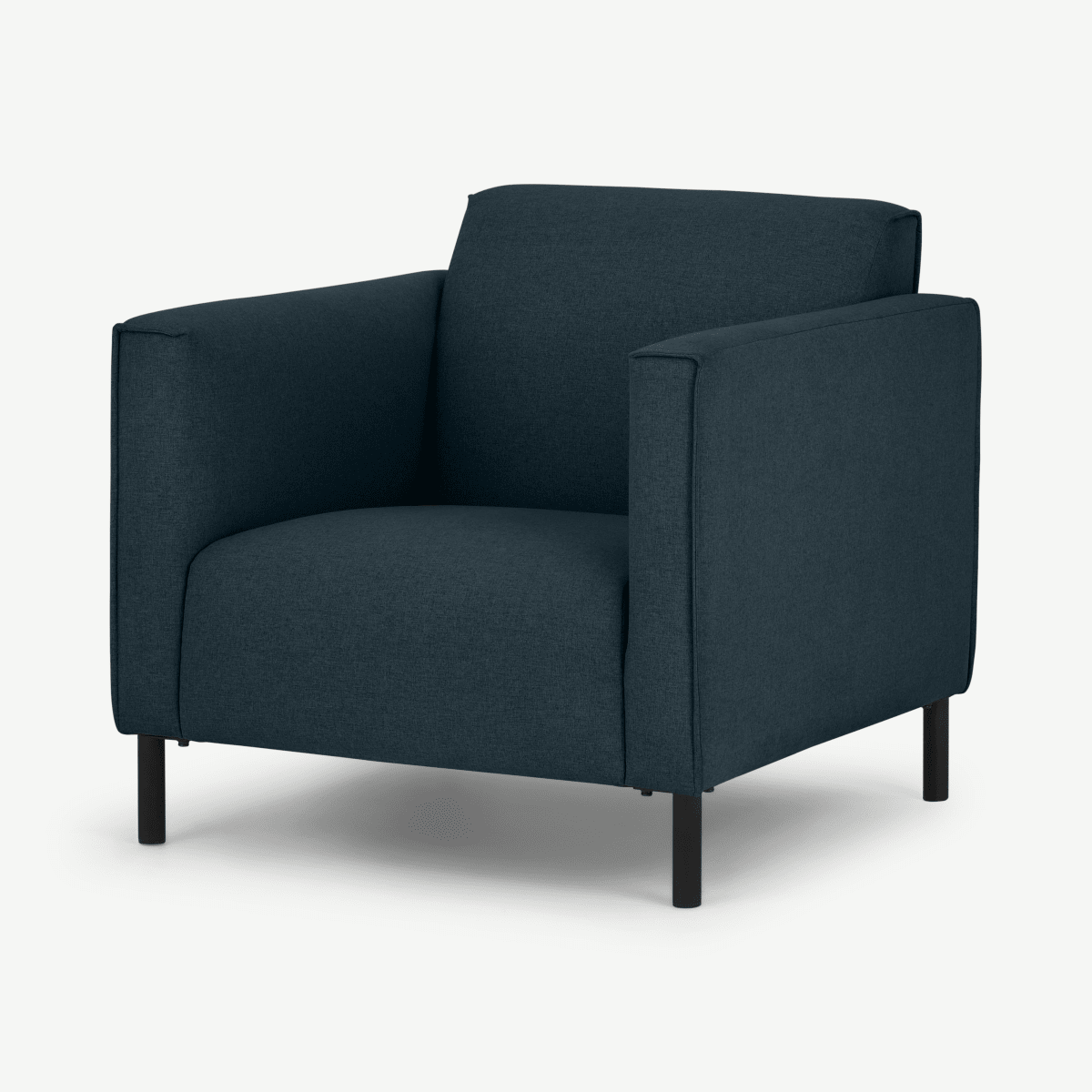 Herron Armchair, Aegean Blue Fabric
