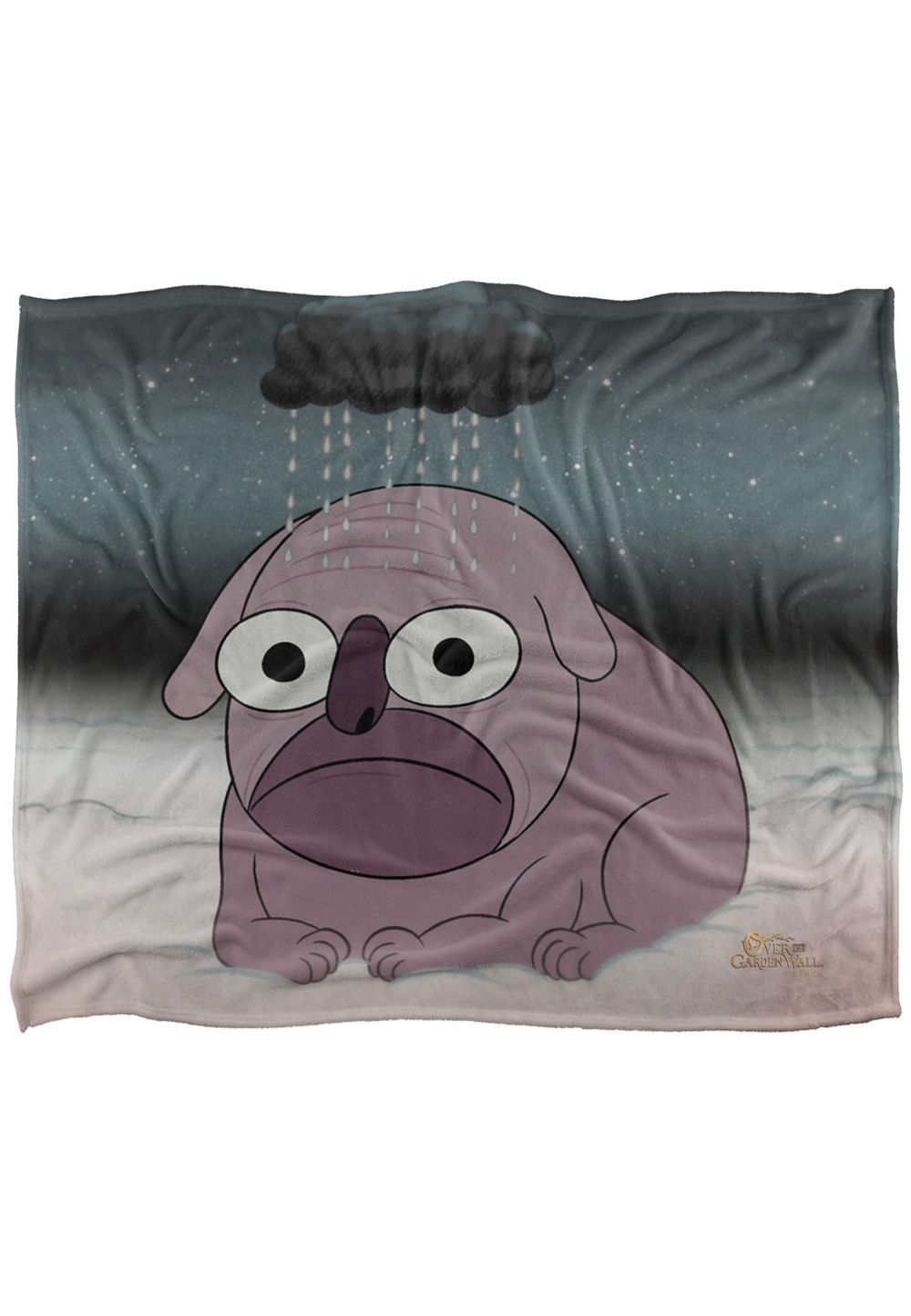 Cartoon Network Over The Garden Wall Cloud City Dog Silky Touch Super Soft Throw Blanket 152 X 127 cm in White