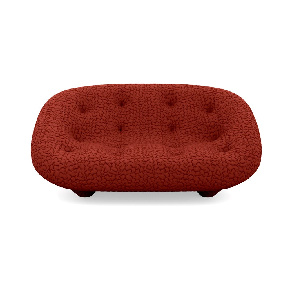 Ligne Roset Ploum Small High Back Sofa Moby Charcoal 4