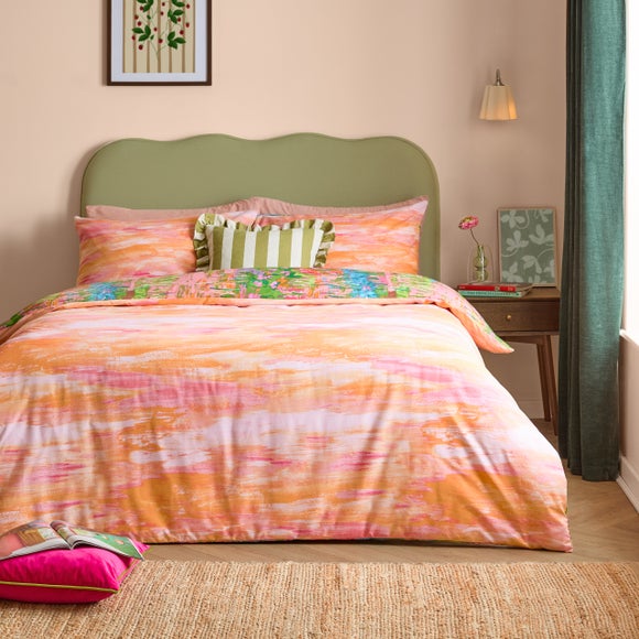 furn. Meadow Escape Polycotton Duvet Cover & Pillowcase Set 3
