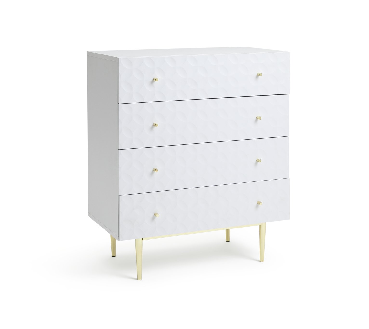 Habitat Sienna 4 Drawer Chest - White