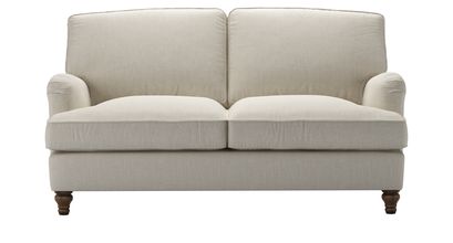 Bluebell 2 Seat Sofa Bed in Canvas Pure Belgian Linen - sofa.com