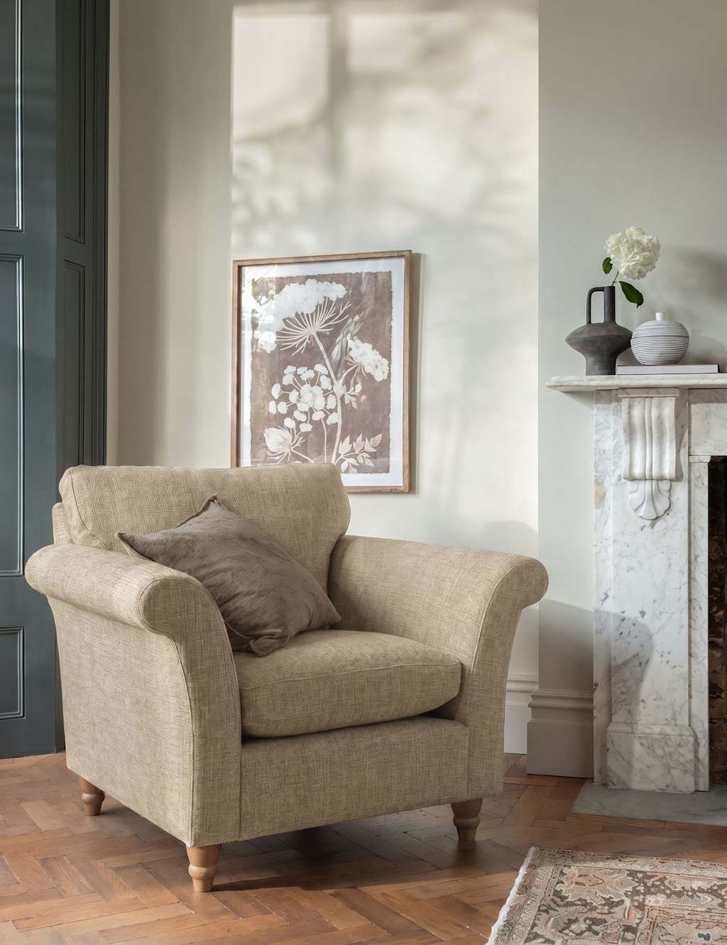 BARKER AND STONEHOUSE Amelie Armchair Tan