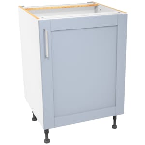 Wickes Ohio Hazy Blue Shaker Base Unit - 600mm