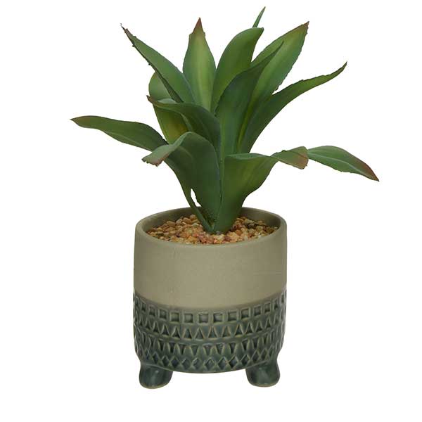 Small Grey Pot Plant