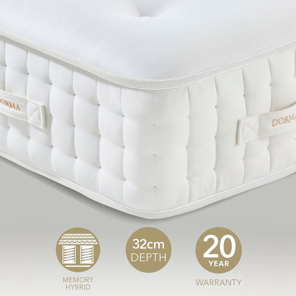Dorma Memory 5000 Pocket Memory Foam Boxtop Hybrid Mattress