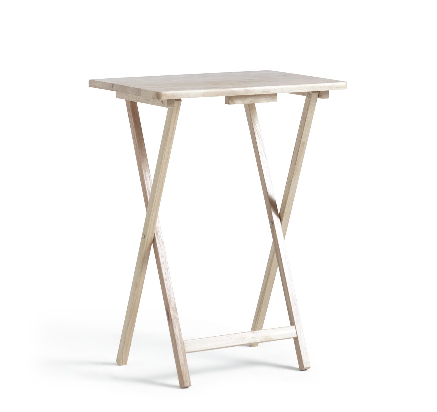 Habitat Single Folding Tray Table - Natural
