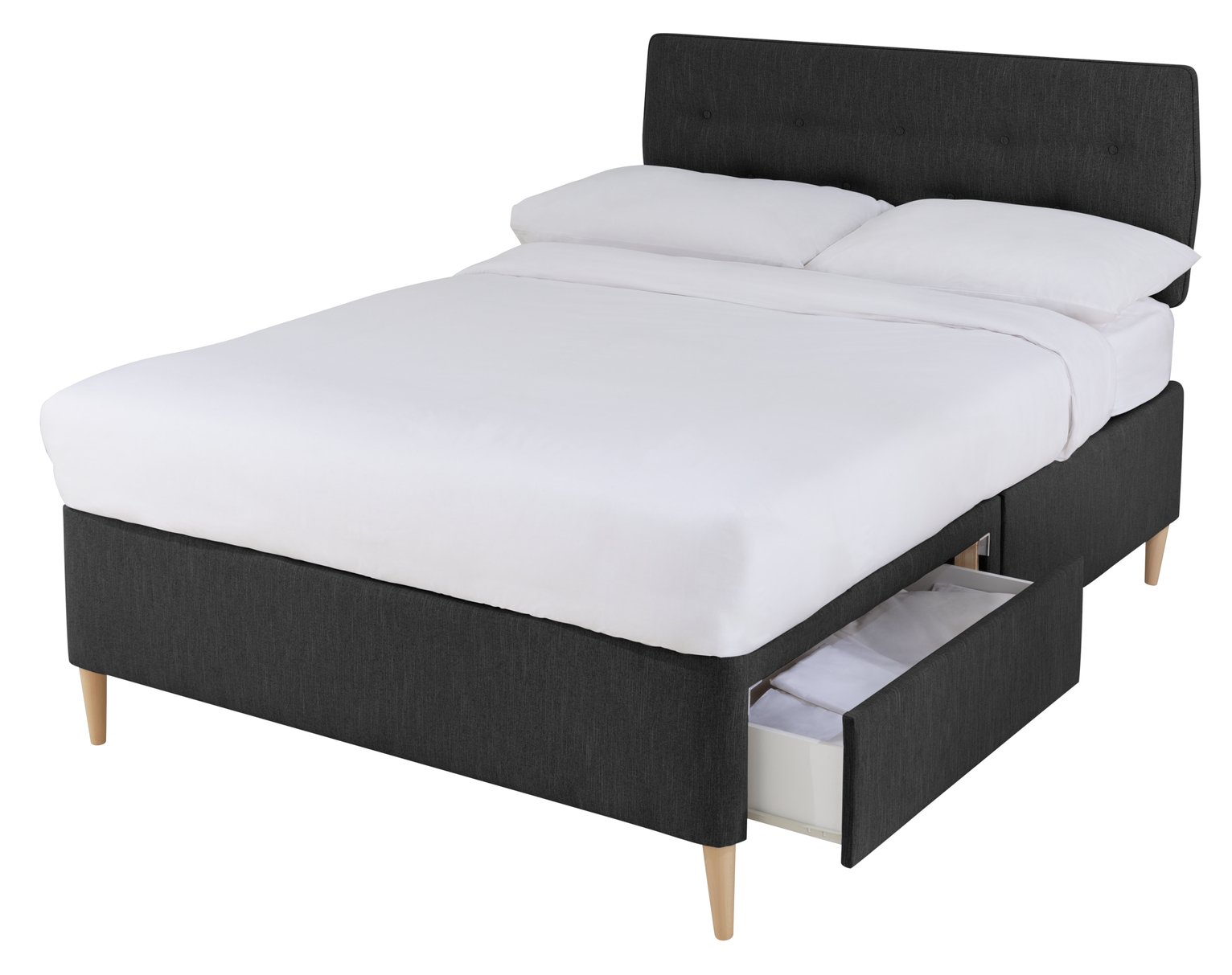 Argos Home Skandi 800 Pocket 2 Drawer Kingsize Divan