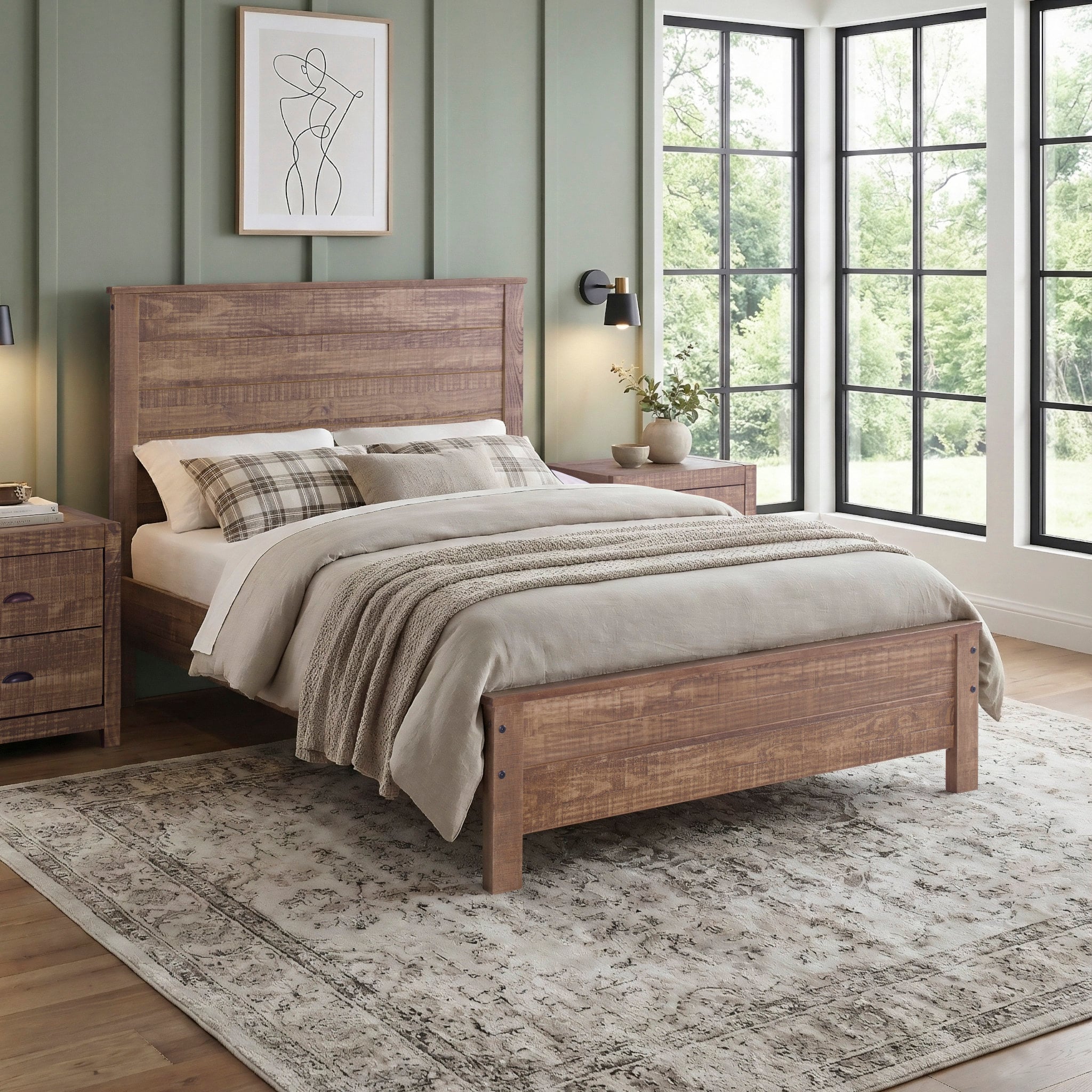 Denver - Double - Low Foot-End Bed - Pine - Wood - 4ft6