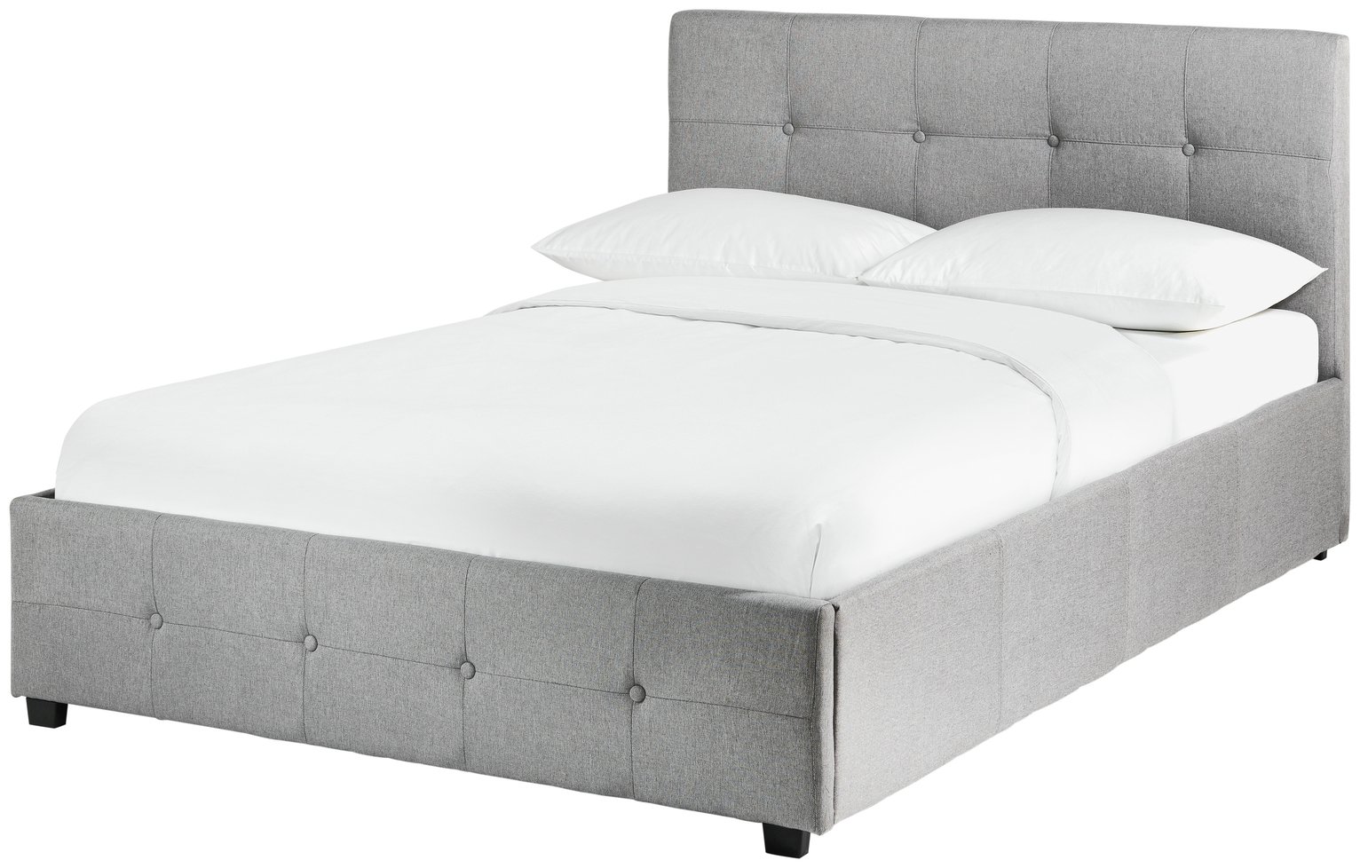 Habitat Eros Ottoman Kingsize Bed Frame - Grey