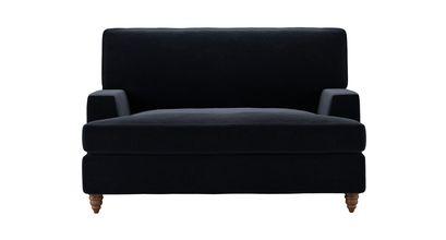 Isla Loveseat Sofabed in Pitch Smart Cotton - sofa.com