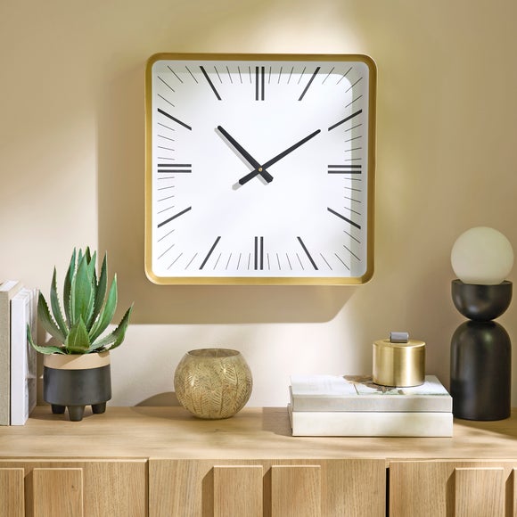 New York Square Wall Clock