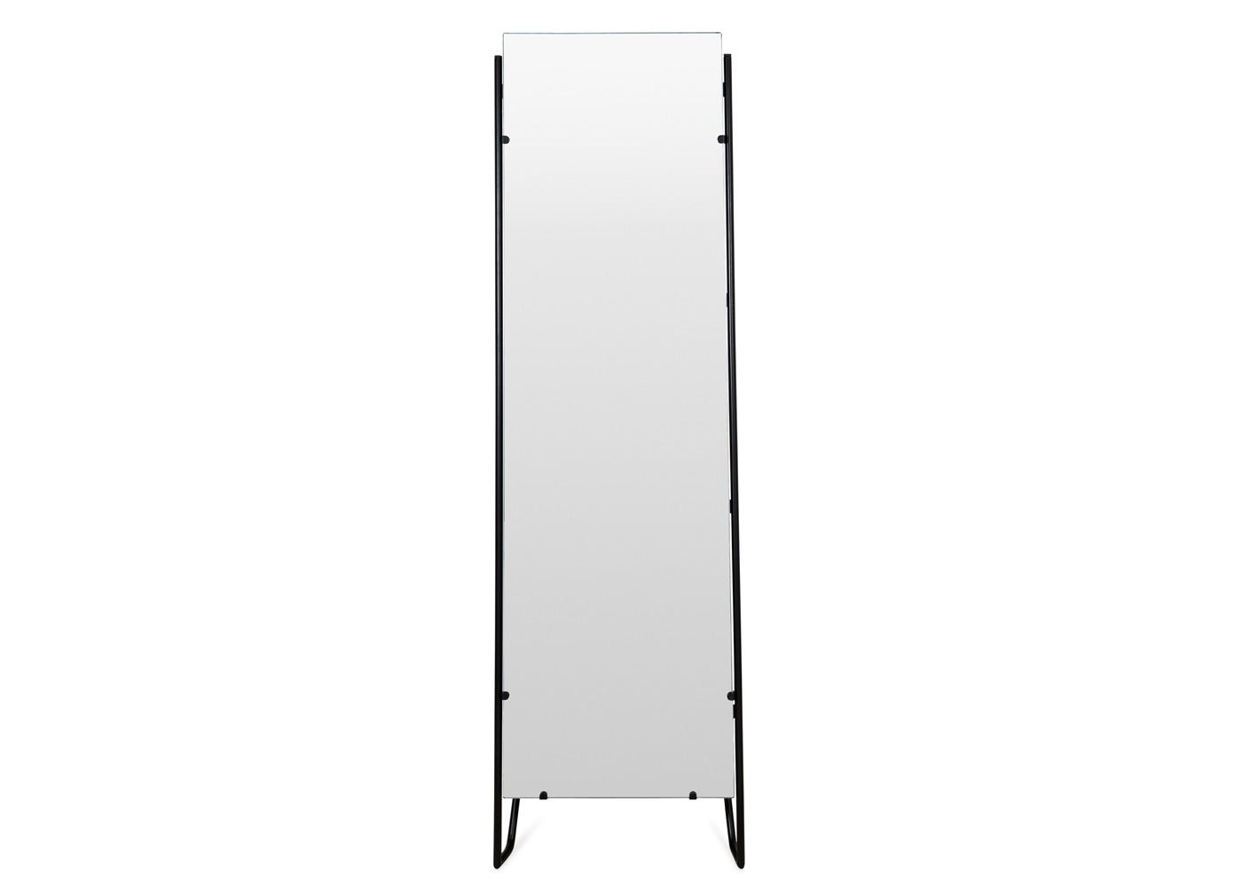 Heal's Brunel Lean To Mirror Dark Oak