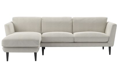 Holly Medium LHF Chaise Sofa in Clay House Basket Weave - sofa.com