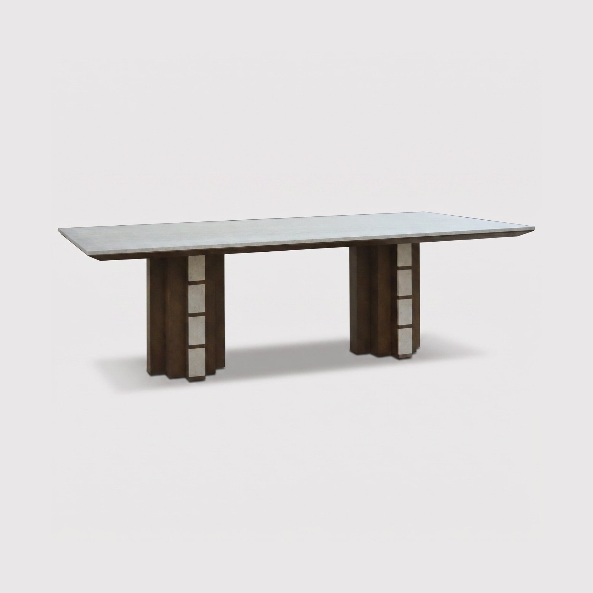 Laroque Dining Table, Neutral Marble | Barker & Stonehouse