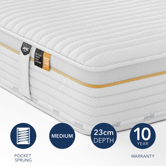 Jay-Be Bio Fresh 2000 Pocket Hybrid Mattress