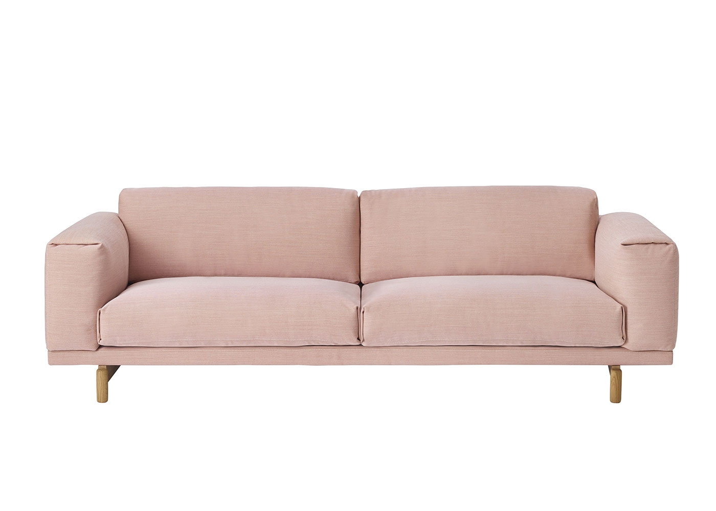 Muuto Rest 3 Seater Sofa Steelcut Trio 515 Pink