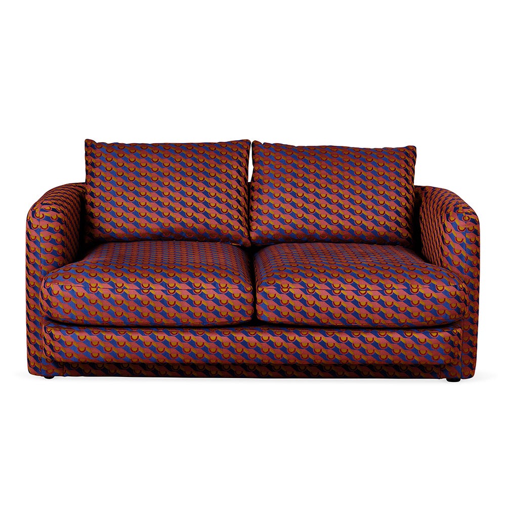 Heal's Rafi 2 Seater Sofa Orbella Pimpernel 2