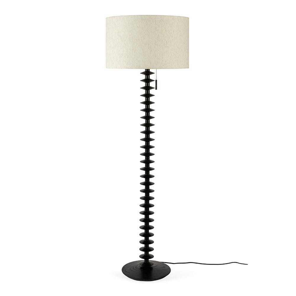 Heal's Rygrad Floor Lamp Black Ash 2