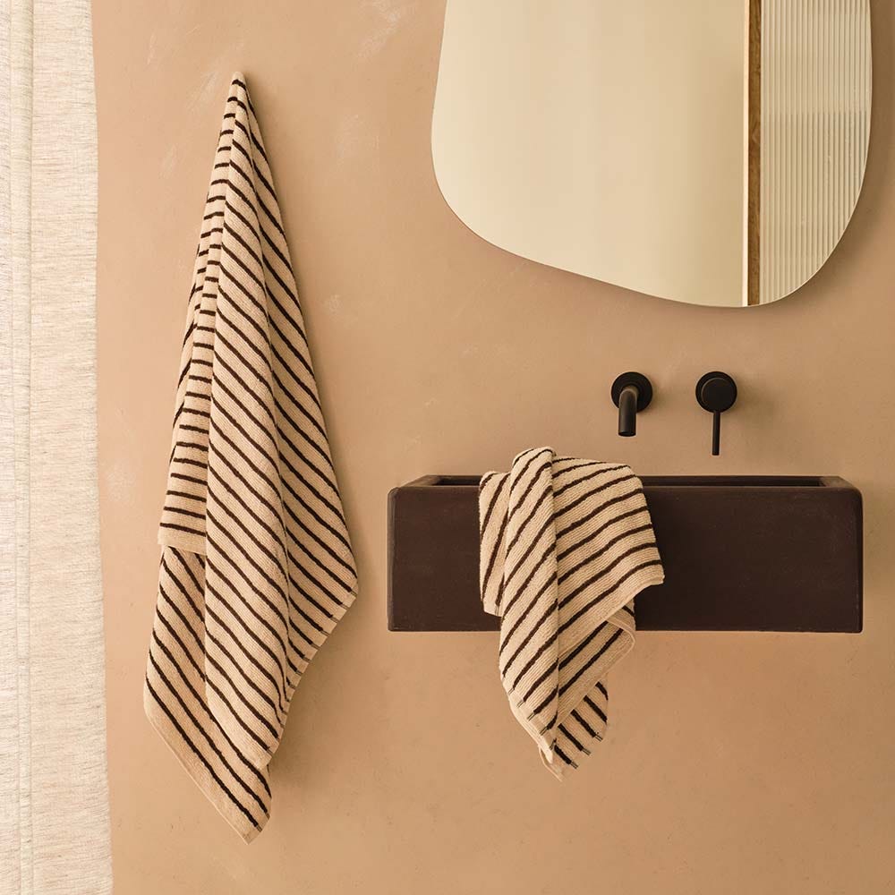 Heal's Organic Stripe Hand Towel 4