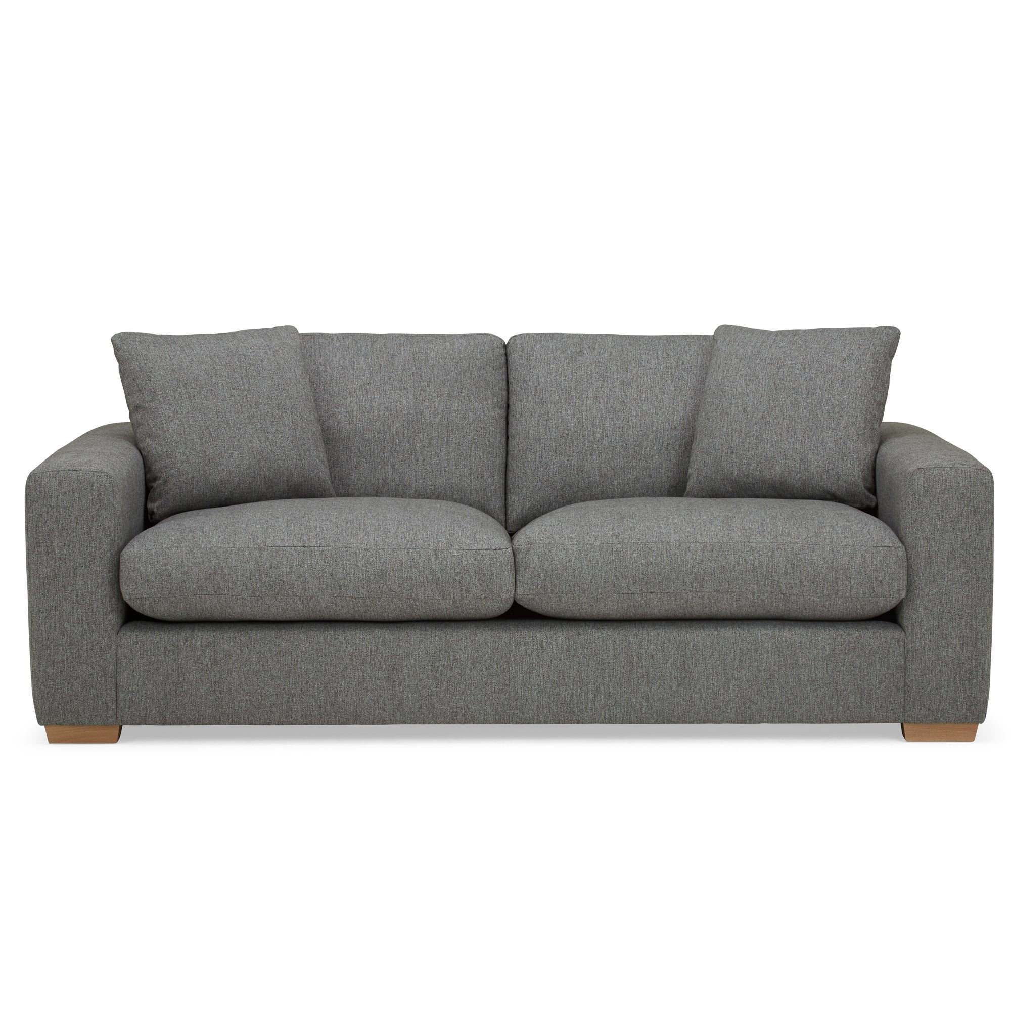 Porto Fabric 3 Seater Sofa - Dark Grey Dark Grey