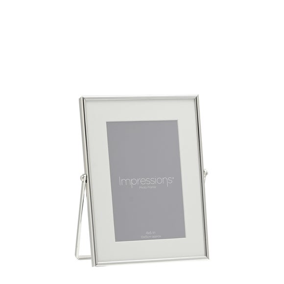 Impressions Freestanding Metal Photo Frame