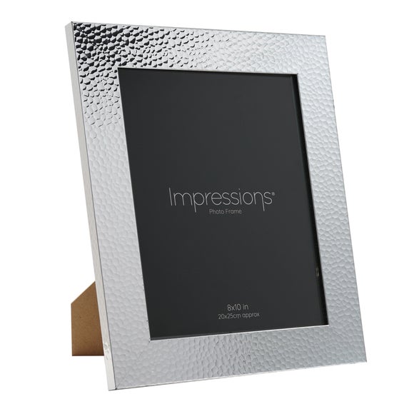 Impressions Hammered Metal Photo Frame