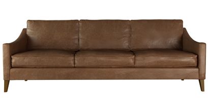 Iggy 4 Seat Sofa in Tan Vintage Leather - sofa.com