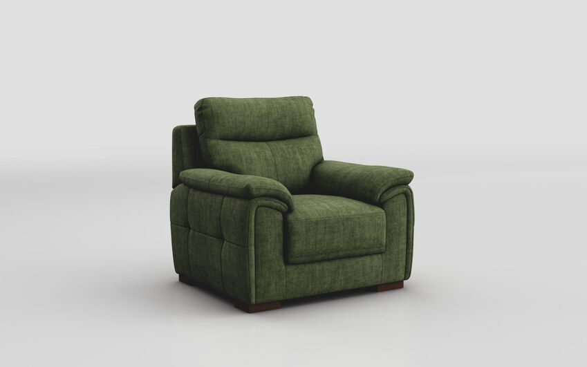 Green Fabric Cosina Armchair