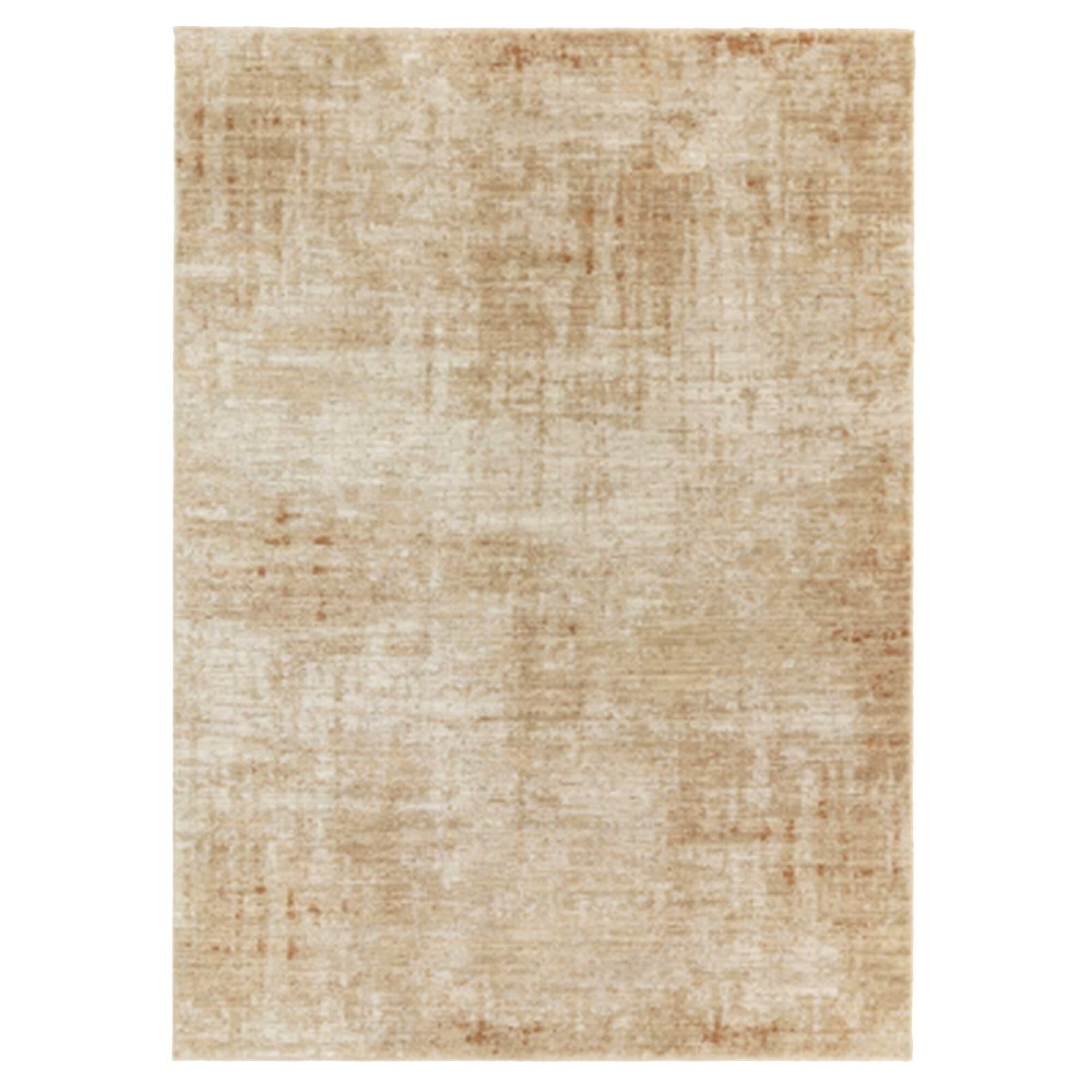 Elaris Patina Copper 120x160cm Rug, Square, Orange Polyester | Barker & Stonehouse