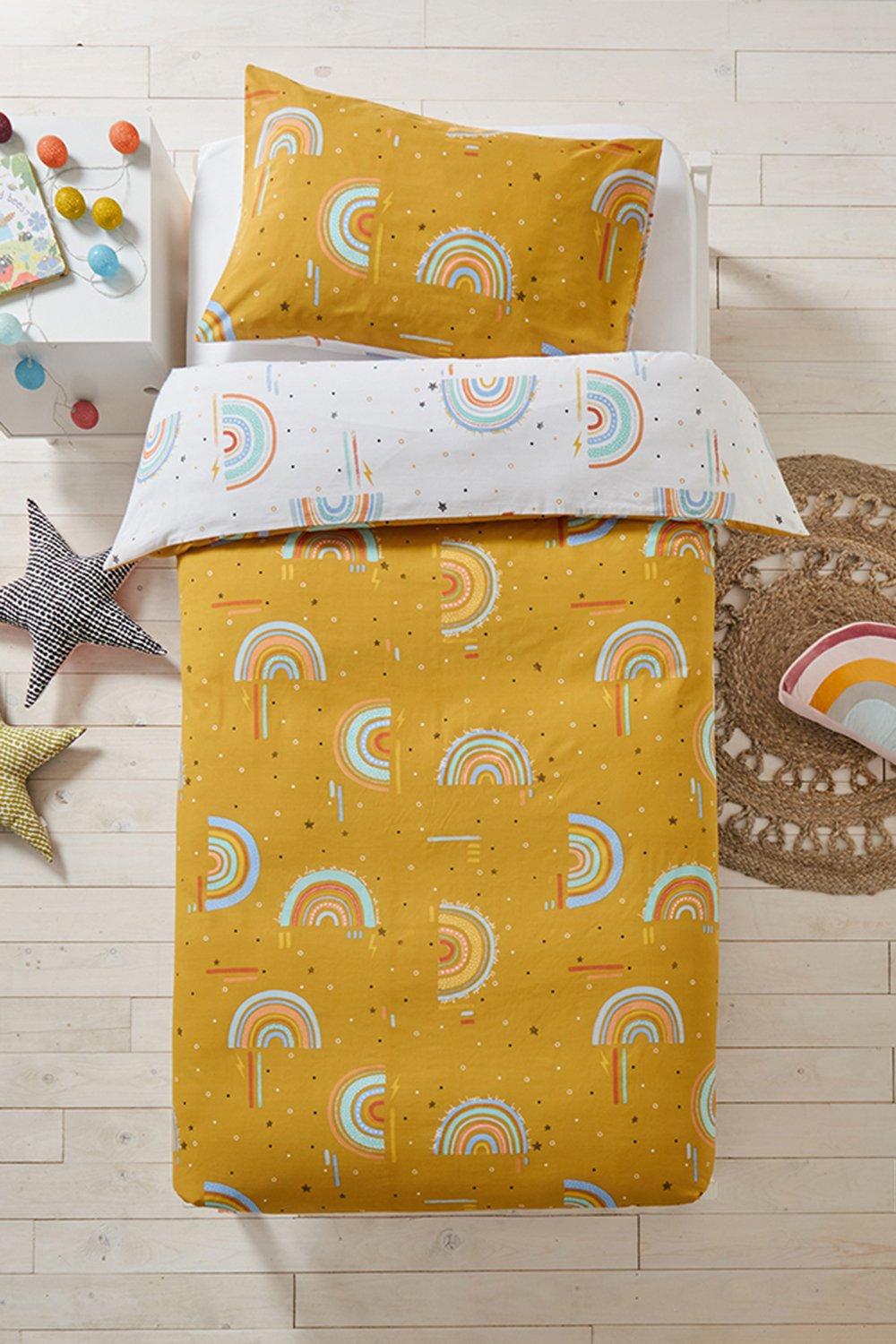 Rainbow Tribe Single Duvet Set