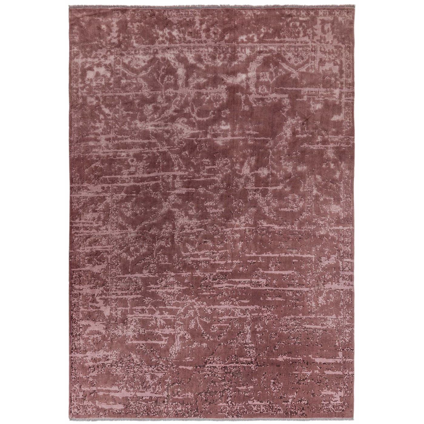 Zadana Abstract Rug, Cranberry